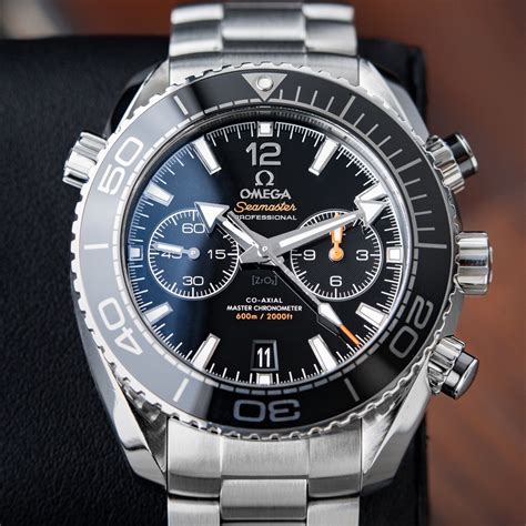 omega seamaster earth\|Omega Seamaster planet ocean chronograph.